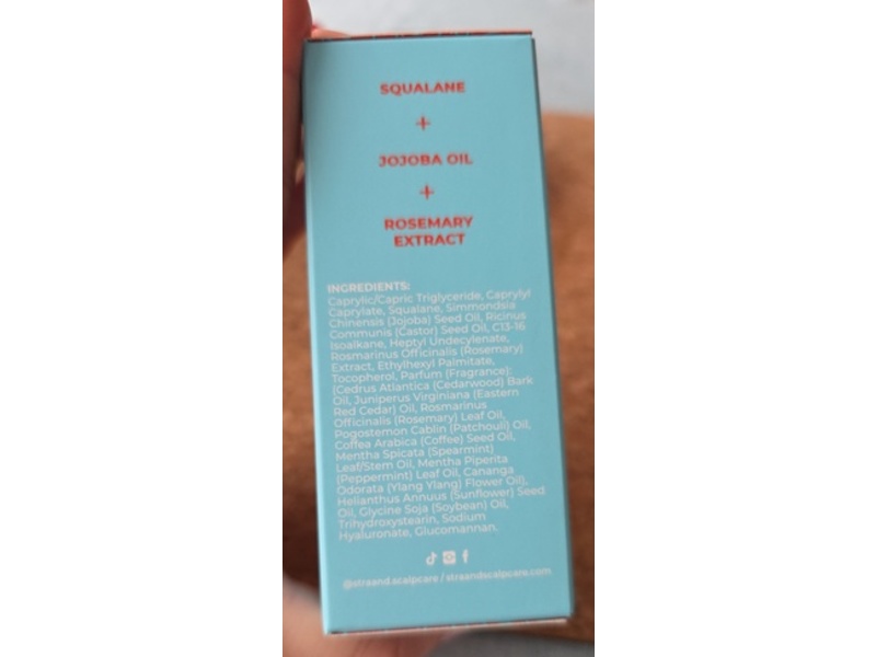 Straand The Crown Companion Cleansing Pre-Wash Scalp Oil, 1.7 fl oz/50 mL