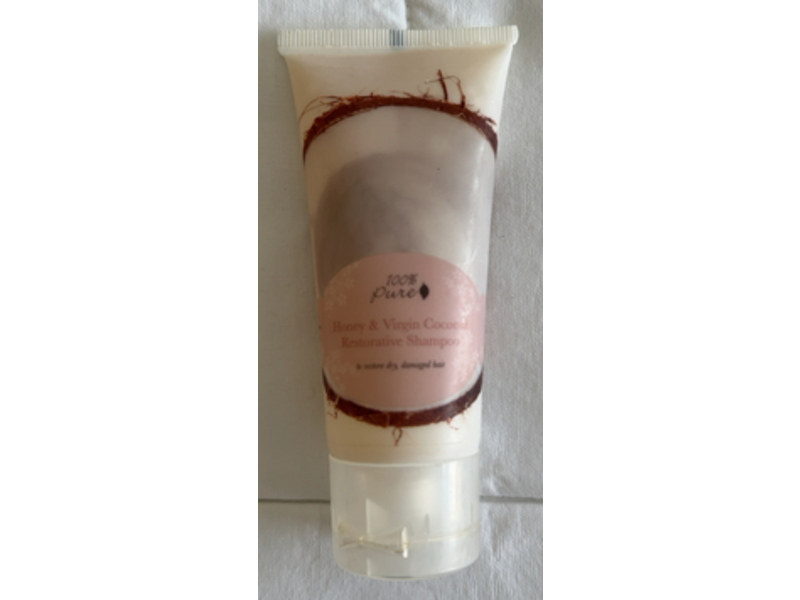 100% Pure Honey & Virgin Coconut Restorative Shampoo, 2 fl oz