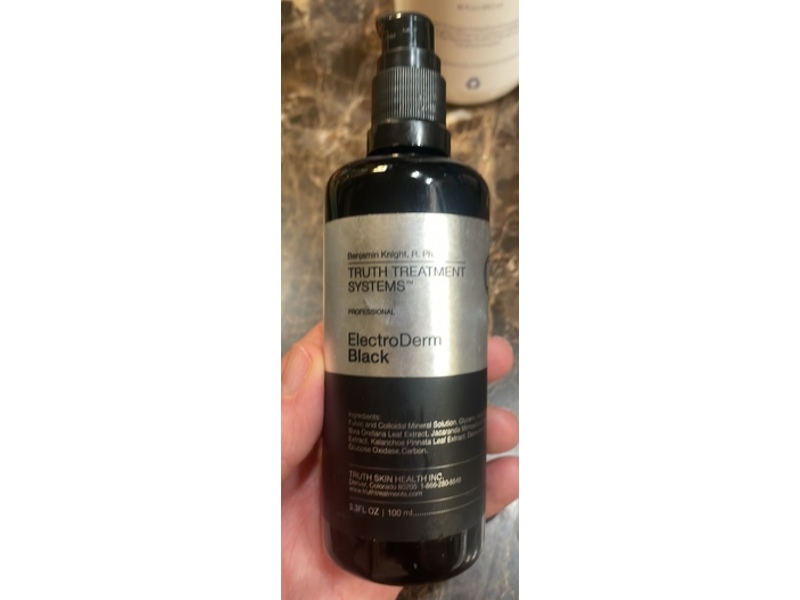 Truth Treatment Systems Electro Derm Black, 3.3 fl oz/100 mL