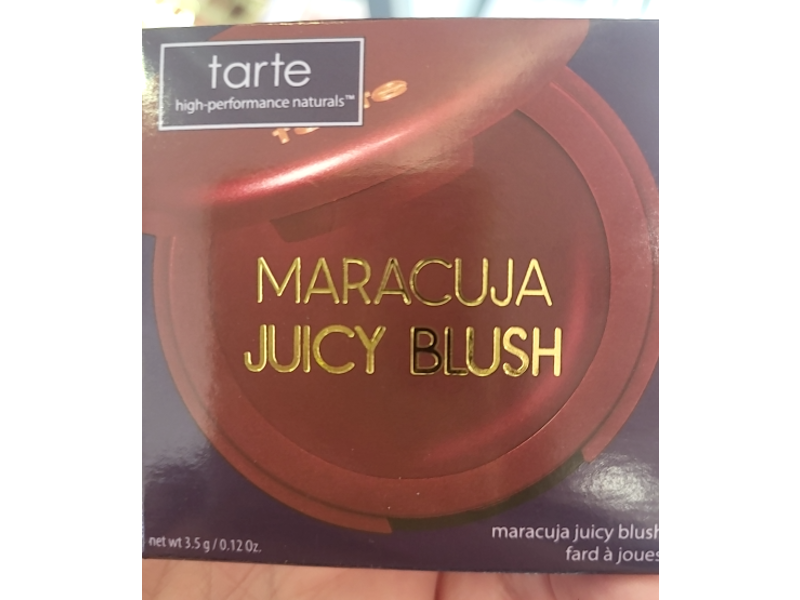 Tarte Maracuja Juicy Blush, Honeysuckle, 0.12 oz/3.5 g
