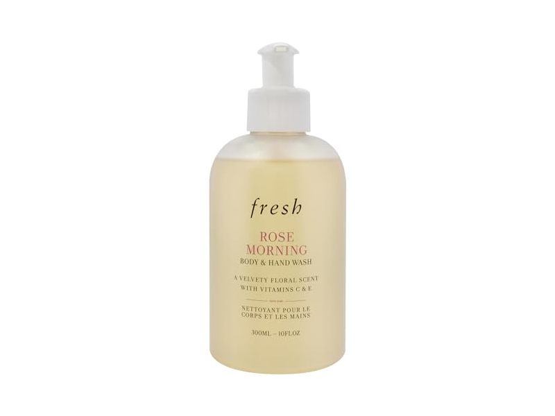 Fresh Body & Hand Wash, Rose Morning, 10 fl oz/300 mL