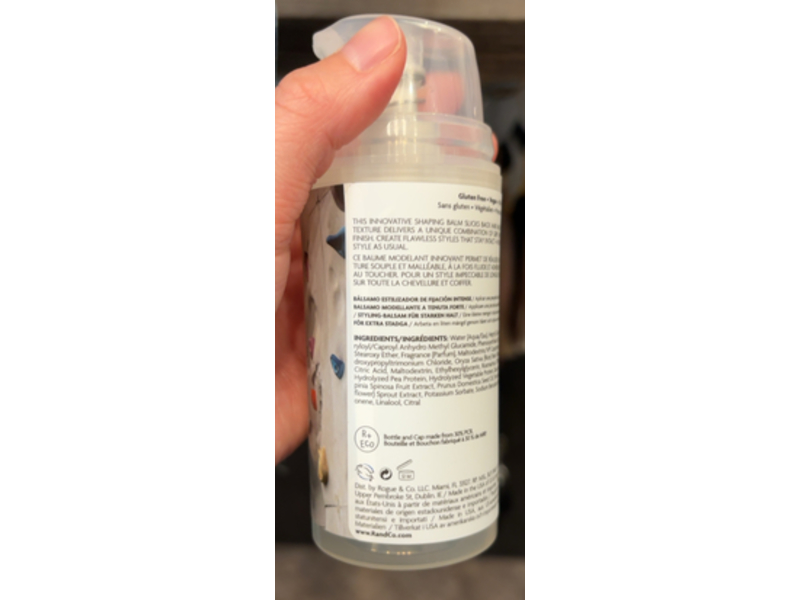 R+Co Grasp Intense Hold Shaping Balm, 3.2 fl oz/94.6 mL