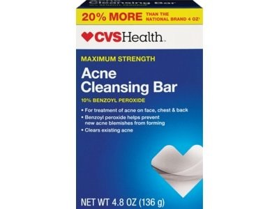 CVS Health Acne Cleansing Bar Maximum Strength, 4.8 oz/136 g