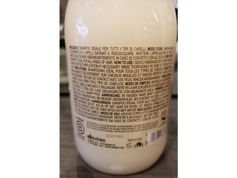 Davines Beautifying OI Shampoo, 9.47 fl oz/280 mL