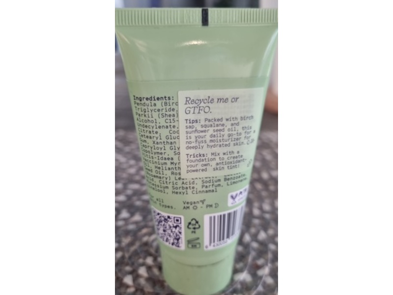 Scandy Fresh AF Lightweight Moisturizer, 1.69 fl oz/50 mL
