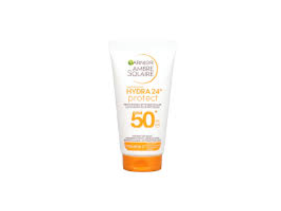 Garnier Ambre Solaire Hydra 24H Sunscreen, SPF 50+, 50 mL