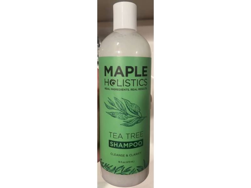 Maple Holistics Shampoo, Tea Tree, 16 fl oz/473 mL