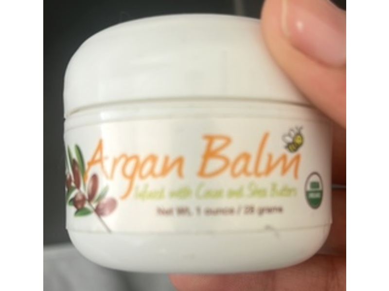 Sierra Bees Argan Balm, Cocoa & Shea Butter, 1 oz/28 g