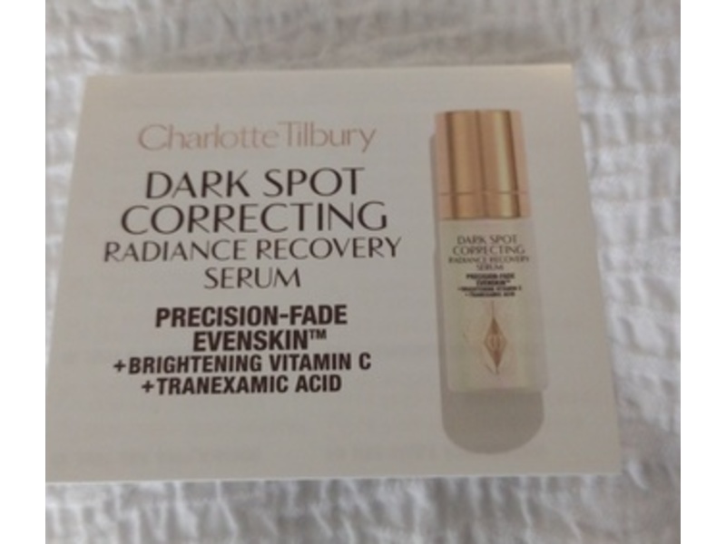 Charlotte Tilbury Dark Spot Correcting Radiance Recovery Serum, 0.05 fl oz/1.5 mL
