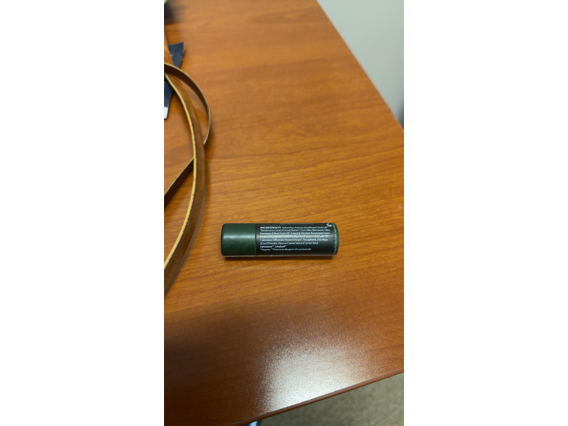 Highland Soap Co. Organic Lip Balm, Peppermint, 12 mL