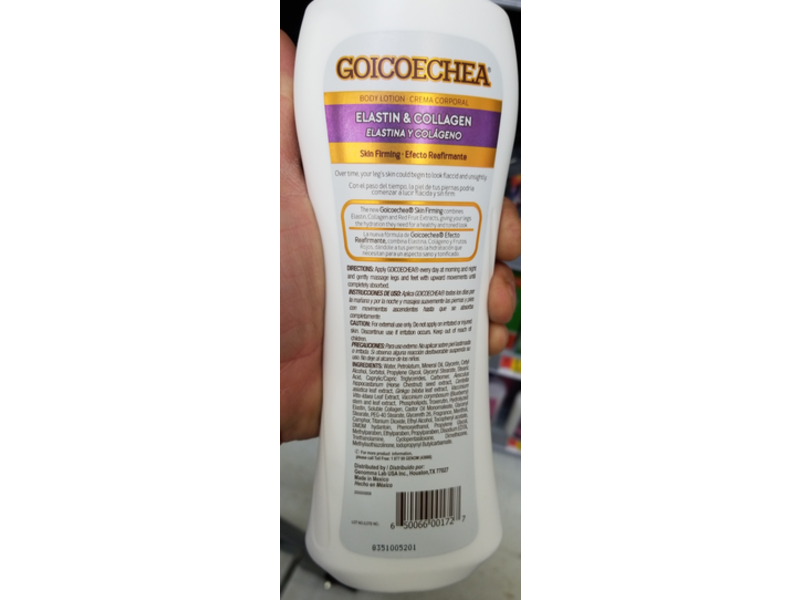 Goicoechea Elastin & Collagen Body Lotion, 13.5 fl oz/400 mL