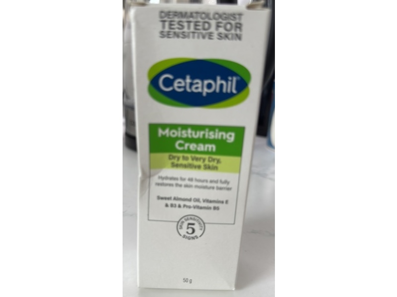 Cetaphil Moisturising Cream, 50 mL