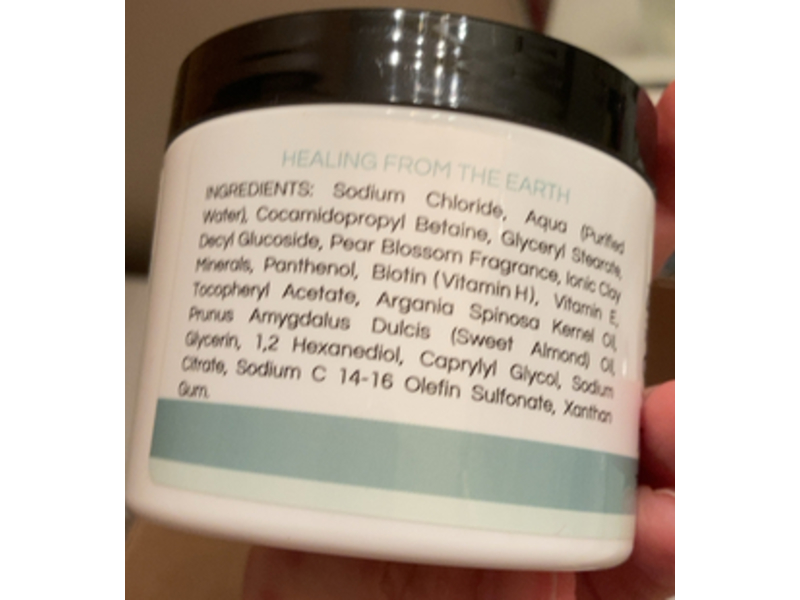 Zion Health Scalp & Hair Scrub, Pear Blossom + Sea Salt, 4 oz/113 g