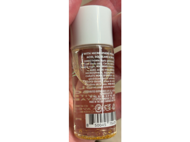 Kopari Golden Aura Body Oil, Gold & Hyaluronic Acid, 0.7 fl oz/20 mL