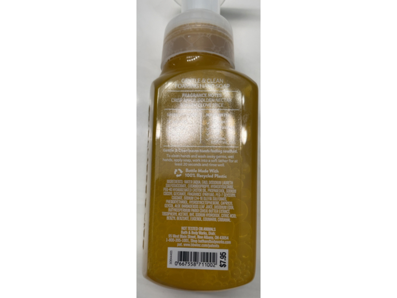 Bath & Body Works Gentle & Clean Foaming Hand Soap, Leaves, 8.75 fl oz/259 mL