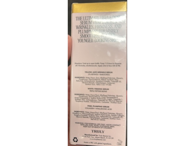 Truly Triple Dose Serum, 1.4 fl oz/42 mL