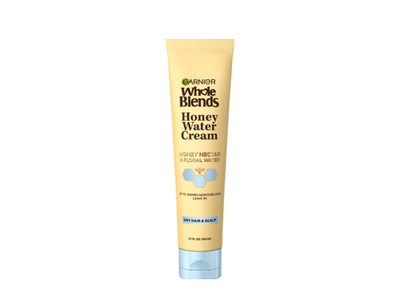 Garnier Whole Blends Homey Water Cream, Honey Nectar & Floral Water, 5.1 fl oz/150 mL, Pack Of 2