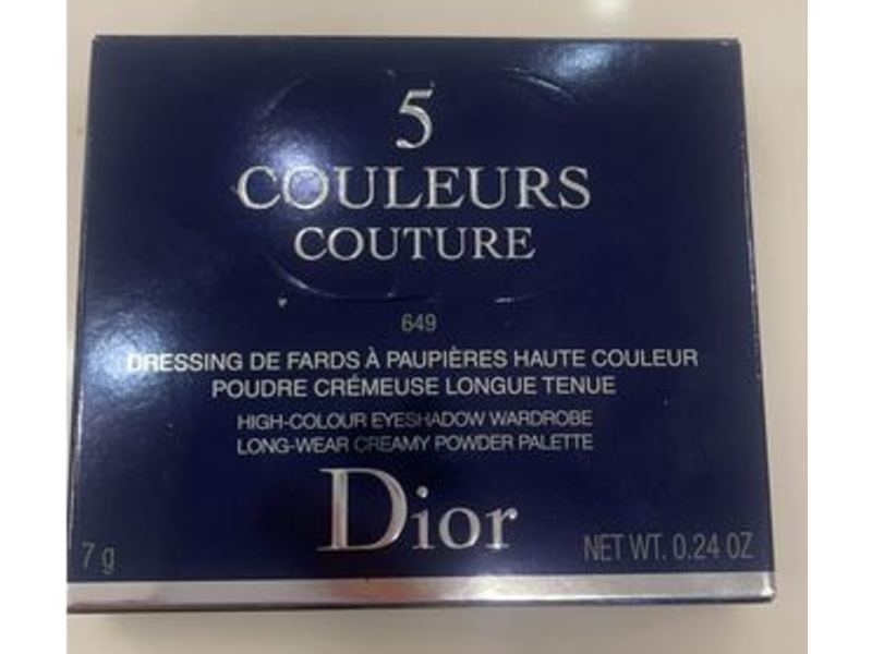 Dior 5 Couleurs Couture Eyeshadow Palette, 649 Nude Dress, 0.24 oz/7 g