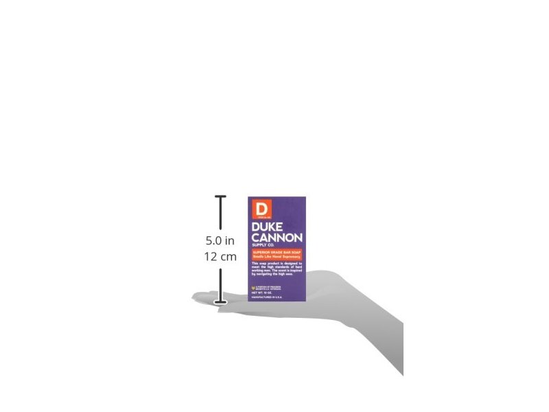 Duke Cannon Supple Co. Men's Bar Soap, 10 oz