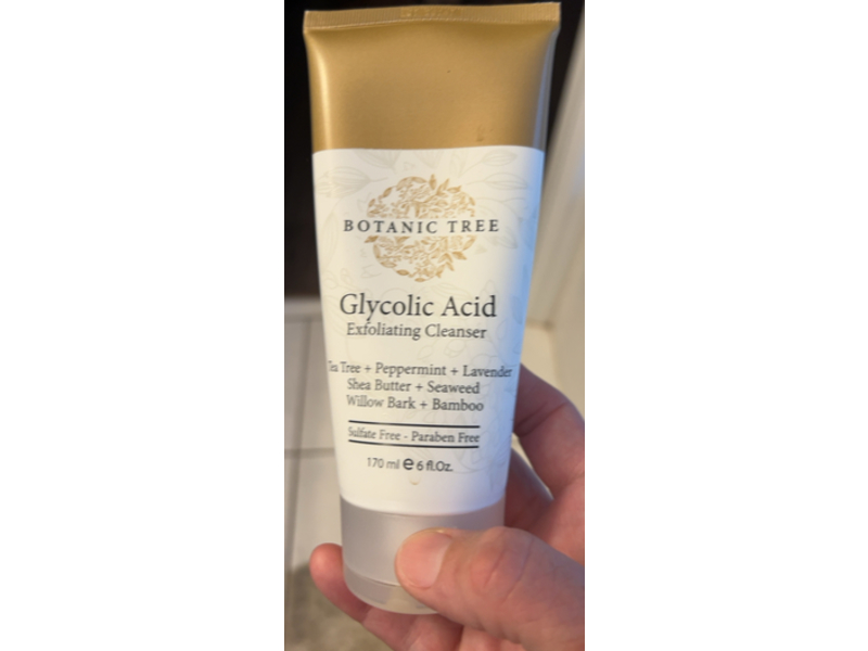 Botanic Tree Glycolic Acid Exfoliating Cleanser, 6 fl oz (170 mL)