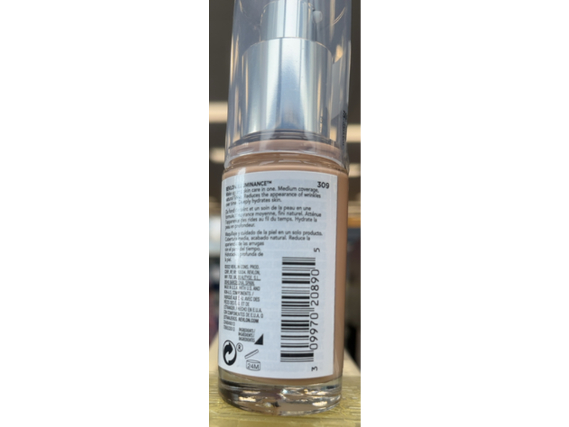 Revlon Illuminance Skin Caring Foundation, 309, 1 fl oz/30 mL