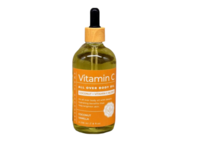 Earth Goodness Vitamin C All Over Body Oil Coconut+Vitamin C Blend, Coconut & Vanilla, 8 fl oz/236 mL - Image 2