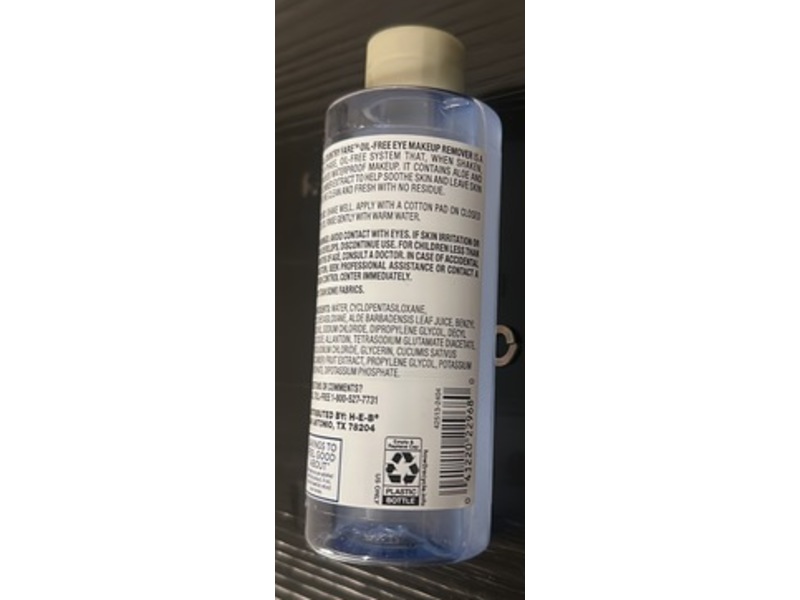 Hill Country Fare Eye Makeup Remover, 5.5 fl oz/162 mL