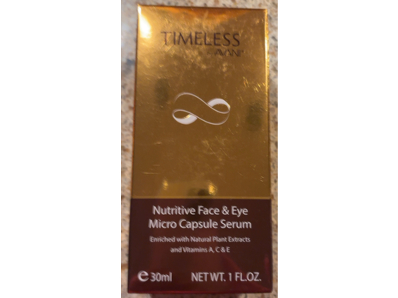 Timeless By Avani Face & Eye Micro Capsule Serum, 1 fl oz/30 mL
