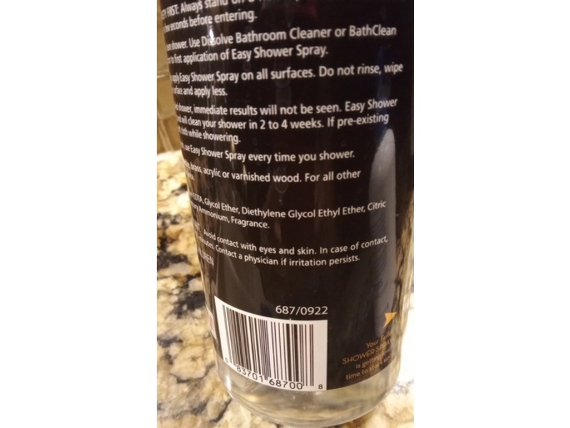 Fuller Brush Co. Easy Shower Spray Shower Stall Cleaner, 24 fl oz/710 mL