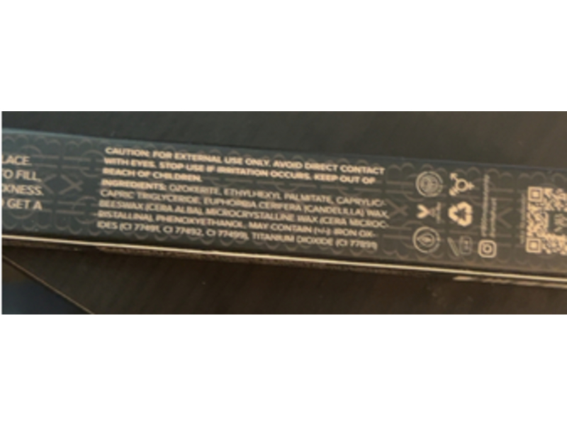 Mobeauty Divinely Defined Precision Brow Pencil & Brush, Dark Brown, 0.01 oz/0.35 g