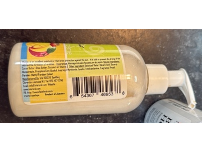 Irie Rock Body Butter Creme, Coconut Mango, 5 fl oz/266 mL