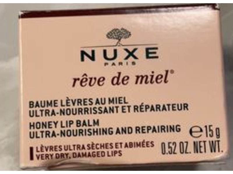 Nuxe Nourishing & Repairing Lip Balm, Honey, 0.52 oz/15 g