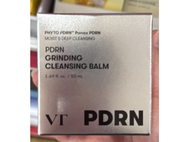 VT Cosmetics PDRN Grinding Cleansing Balm, 1.69 fl oz/50 mL