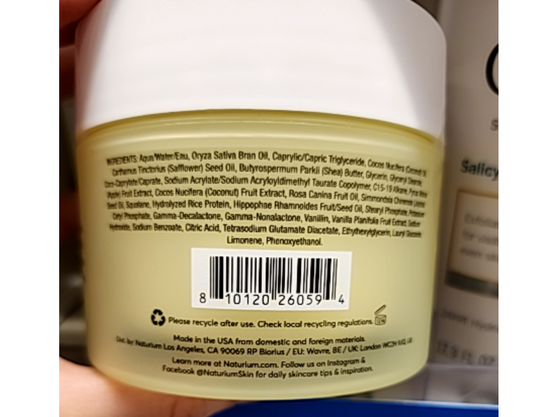 Naturium The Glow Getter Whipped Multi-Oil Body Butter, 7.7 fl oz/232 mL