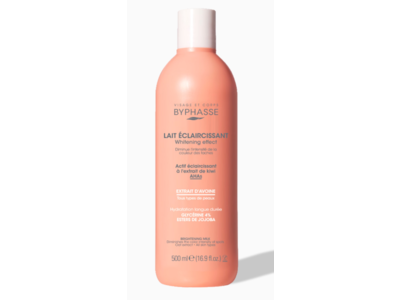 Byphasse Brightening Milk Whitening Effect Body Milk, 500 mL