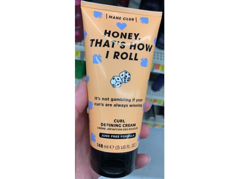 Mane Club Honey, That's How I Roll Curl Defining Cream, 5 fl oz/148 mL