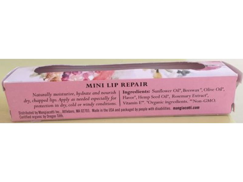 Mangiacotti Pomegranate Mini Lip Repair, 0.15 oz/4.5 g