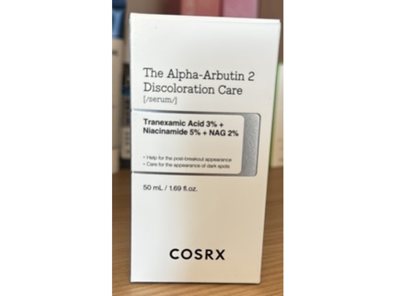 Cosrx The Alpha-Arbutin 2 Discoloration Care Face Serum, 1.69 fl oz/50 mL