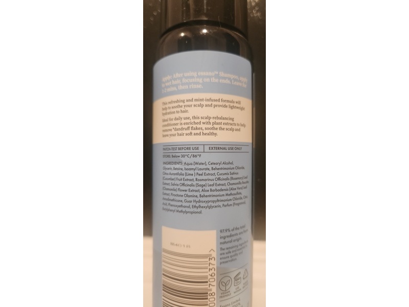 Essano Scalp Refresh Dandruff Balancing Conditioner, 10.14 fl oz/300 mL