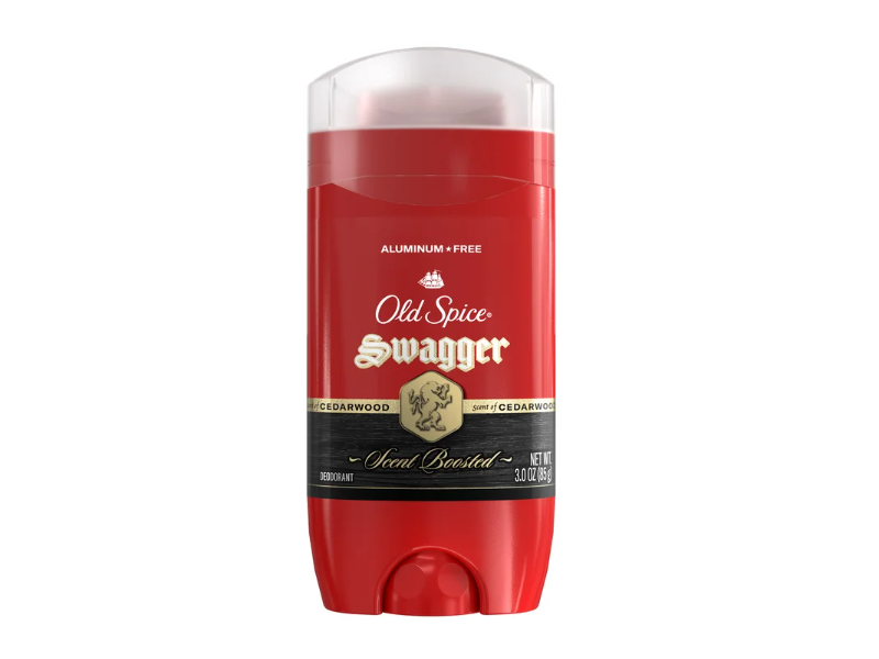 Old Spice Swagger Deodorant, Cedarwood Scent, 3 oz/85 g
