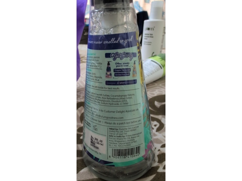 Plam Body Lovin Shower Gel, Hawaiian Rumba, 8.12 fl oz/240 mL