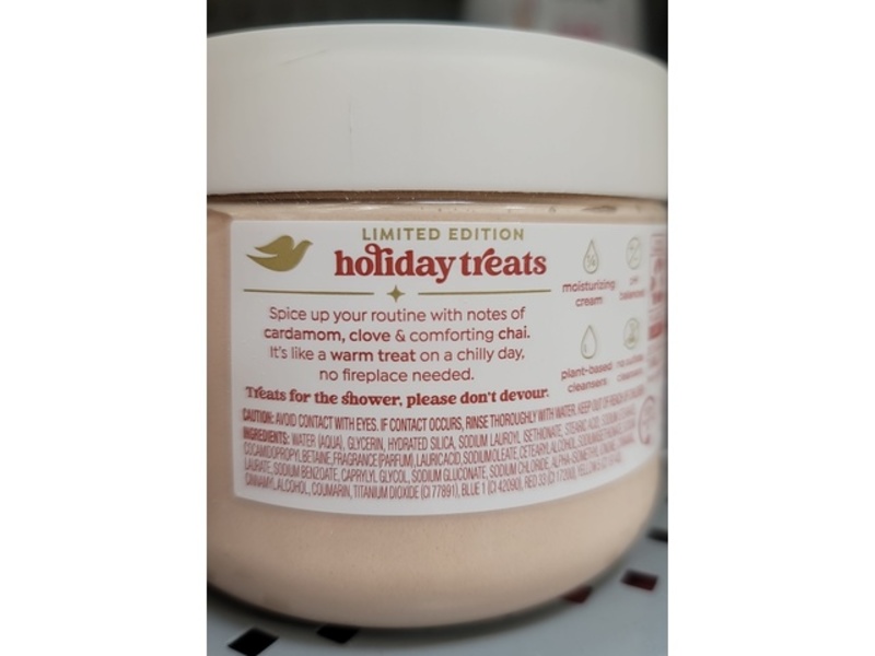 Dove Limited Edition Body Scrub, Spiced Chai Latte, 15 oz/425 g