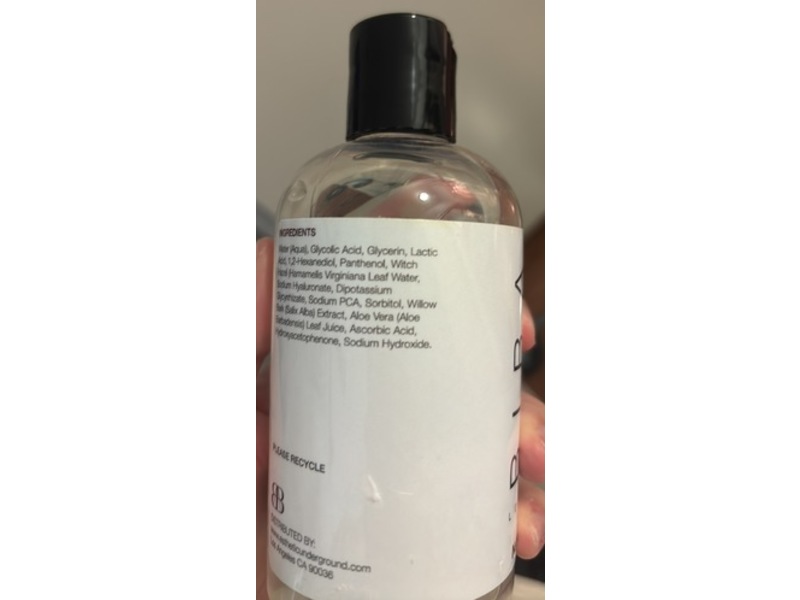 Biba De Sousa The Glycolic Lactic Toner, 8 fl oz/236 mL