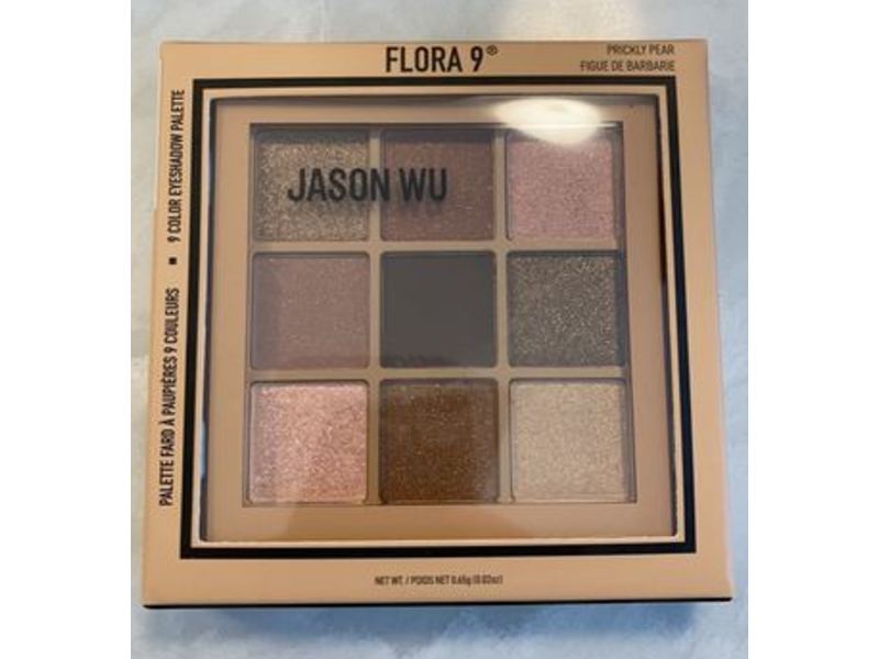 Jason Wu Flora 9 Eyeshadow Palette, Prickly Pear, 0.02 oz/0.65 g