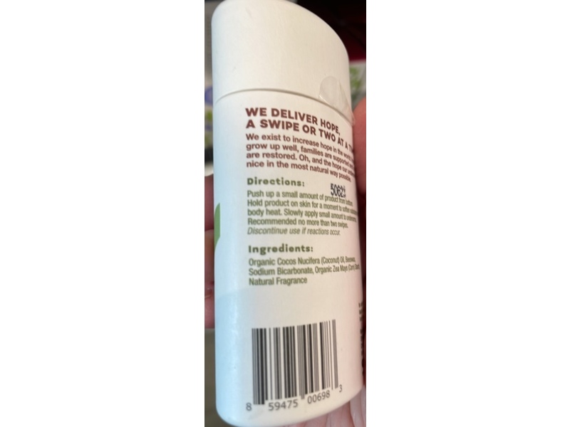 Stinkbug Life Doesn't Stink Deodorant, Cedar Eucalyptus, 2.65 oz/75 g