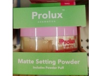 Prolux Cosmetics Matte Setting Powder, Ivory, 0.35 oz/10 g - Image 3