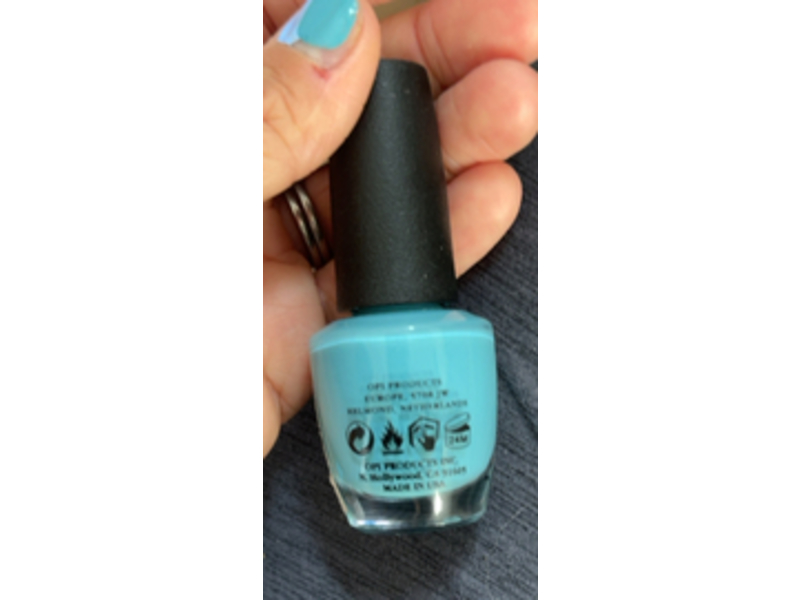 O. P. I Nail Lacquer, NL E75 Can't Find My Czechbook, 0.5 fl oz/15 mL