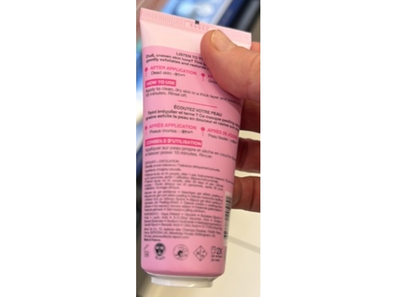 Sephora Resurfacing Gel Mask, Lactic Acid+Vitamin C, 2.53 fl oz/75 mL