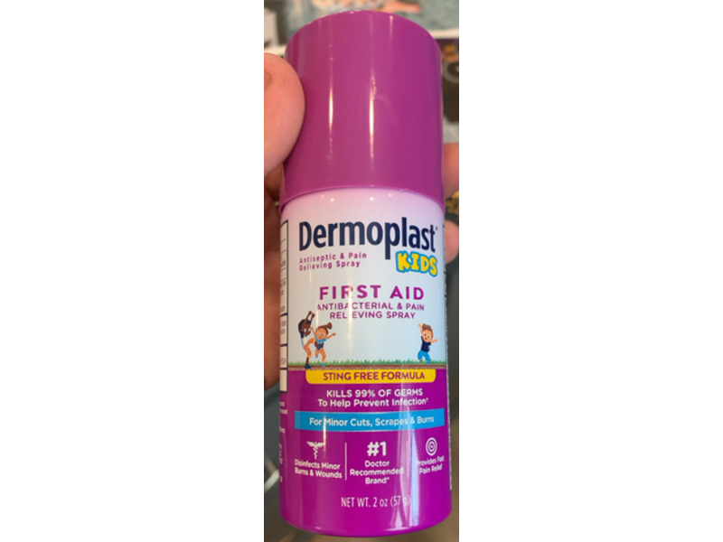 Dermoplast Kids Sting-Free First Aid Spray, 2 oz/57 g