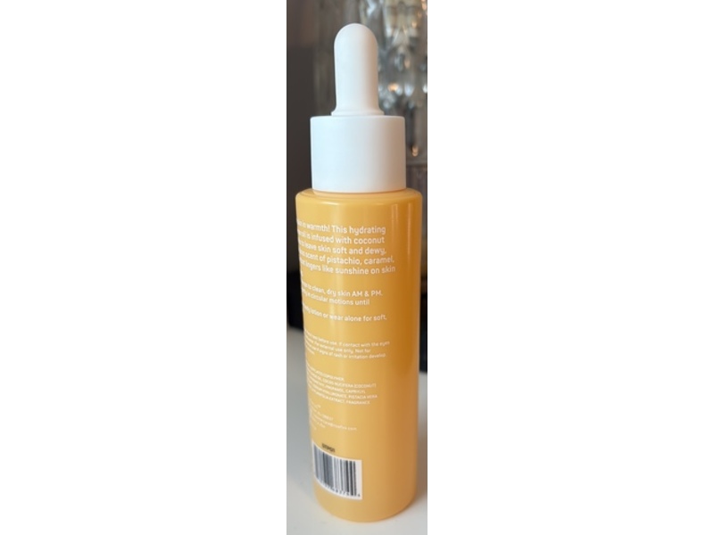 Spa Scentials Sunkissed Caramel Hydrating Body Perfume Oil, Pistachio, Caramel & Vanilla, 3.2 oz/95 mL